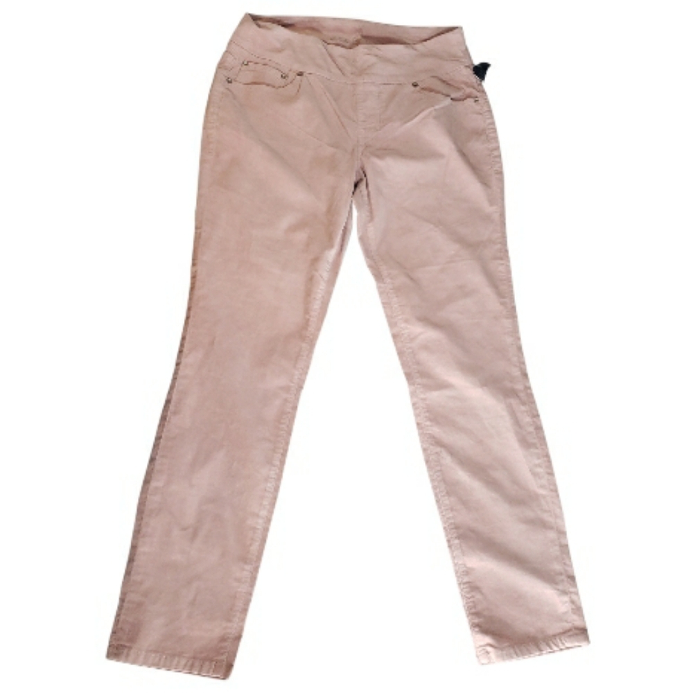 Jag Jeans Pull-on High Rise Skinny 12 Corduroy Petal Dusty Rose Pink Pastel 31L